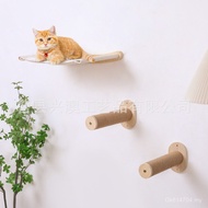 Cat Wall Hanging Bed Solid Wooden Wooden Balcony Habitat Habitat Wall-Mounted JHU5