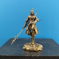 Brass Black Myth Erlang God Model Car Dashboard Ornamentexquisite