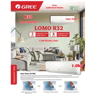 Gree Non Inverter Aircond Gree LOMO32 1.0hp - 2.5hp R32 Non Inverter Air Conditioner Cold Plasma (io