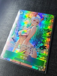 【Fancard】#海賊王 #ONE_PIECE #航海王 #TCG #OPCG 自製高質鐳射閃卡 ST04-027 SR 異畫 漫畫 ヤマト Yamato 光月御田 泳裝大和 -SPパラレル- ＜觀