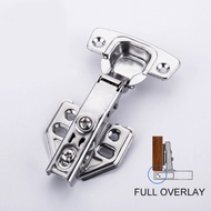 Cabinet Hinge Hydraulic Super Mute Stainless Steel Furniture Door Hinges Copper Core Damper Buffers Soft Close Cupboard Full-Overlay Type