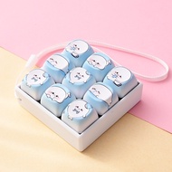Aoduoyaya Cat Paws Fidget Clicker Keychain Finger Button Clicky Button Keyboard Fidget Keyring Key C