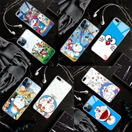 for OPPO A3s A5 A5s A7 AX5s AX7 F5 A73 F7 F9 Pro Tempered glass case T196 Doraemon cartoon