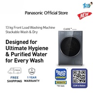 [TnG Rebate] Panasonic Purified Water & Hygiene Care Front Load Washing Machine (13kg) NA-26CVX1AMY 