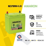 [Installation Provided] 38B20L Amaron Go | Car Battery Myvi Bezza Axia NS40ZL NS40 BateriHub