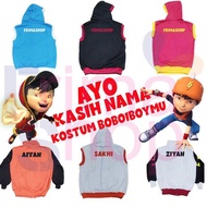 For Sale Costume "name" In Jacket / Boboiboy Ready Stock Vest