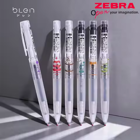 Japan ZEBRA Gel Pen JJZ66 BLen Shock Absorber Pen Low Center of Gravity Press Black Pen Speed Drying