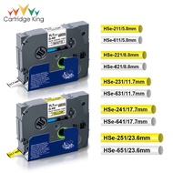 5.8-23.6mm Heat Shrink Tube Compatible for Brother PT H500 E300VP E500 E550WVP P750WVP P700 Printer 