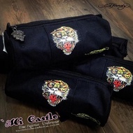 Ed hardy Pencil Case/Cosmetic Bag Tiger Head Dog Skull Bee Rose Heart * 7 Styles Megasi