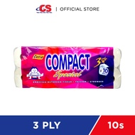CUTIE COMPACT Premium Toilet Roll 10s