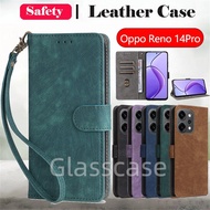Oppo Reno 14 Pro Casing For Oppo Reno 14 1 4 F Pro 14F 14Pro Reno14 Reno14F Reno14Pro Flip Leather P