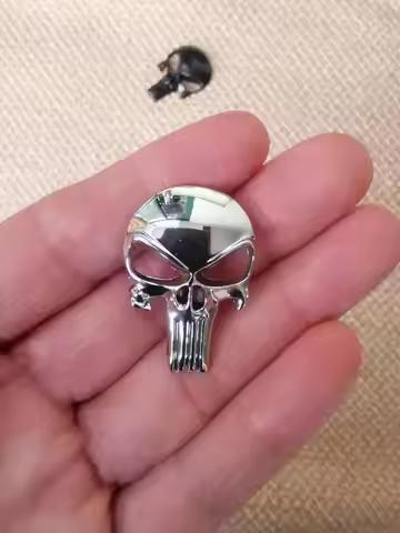 Outdoor 3D Stickers Metal For Airsoft Gun Glock G17 G19 G22 G34 AR15 AR10 AK17 M16 1911 USP Sig Saue