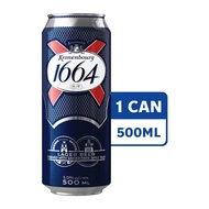 Kronenbourg 1664 Lager Beer 500ML 1s Can