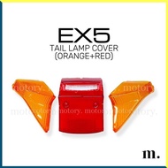 HONDA EX5 TAIL LAMP COVER (ORANGE+RED) HIGHPOWER DREAM