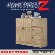 Homedirectz BabbY 4 door children wardrobe/ almari kanak kanak/ kabinet baju kanak