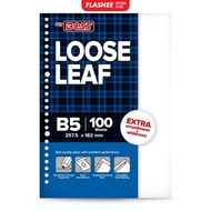 Plain Loose Leaf B5 Binderflashee Boss B5 26 Holes Plain Paper 100 Sheets B5 Paper