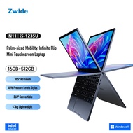 Zwide N11 Laptop 2 in 1 Tablet Windows11 intel i5-1235U 10.5 Inch 16GB RAM+512GB/1T ROM Touch Screen