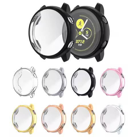 TPU Protective Case for 44mm Galaxy Watch Case Full Cover Bumper Screen Protector Samsung Galaxy Wat