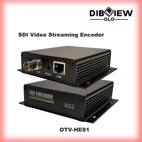 Dibview H.265 H.264 SDI To IP Video Encoder for IPTV Live Stream Broadcast