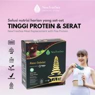 Newtreesea Meal Replacement - Meal Replacement - 1 Box Sugarbebas - High Protein - For Diet & Fitnes