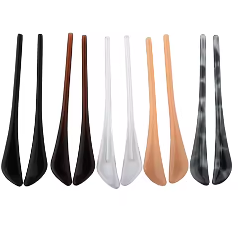 10pairs(20pcs) Anti slip Plastic Temple Tips For Metal Temple Glasses Eyewear Temple Tips Eyeglasses