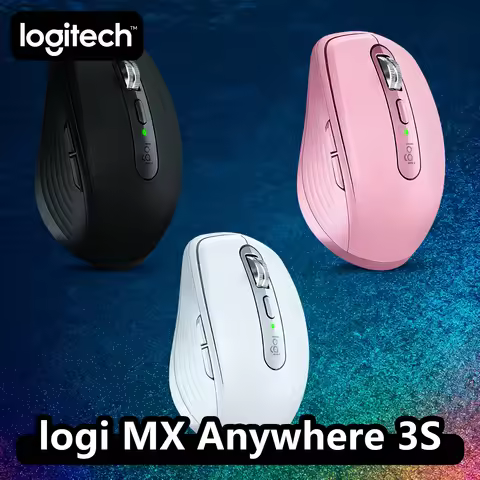 Logitech covers all three mice! MX Anywhere 3S cross device office+G102 RGB gaming control+G305 long