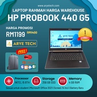 Laptop HP Probook 440 G5 | Intel i5-8th Gen | 4GB RAM | 256GB SSD (REFURBISHED)