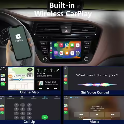 CHSTEK For Hyundai I20 II GB Elite 2014-2018 Car Radio Autoradio Android 13 Carplay WIFI 4G GPS Navi