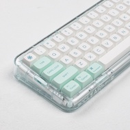 Iceberg Keycap 134 Keys XDA Profile PBT Sublimation Snow Mountain Keycaps With 2U 1.75U Shift For Ch