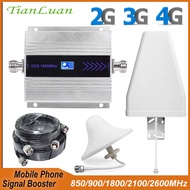 Cellphone Signal Booster Network Band 3 4G DCS 1800MHz LTE Band 5 850MHz Band 7 2600MHz / 3G W-CDMA 