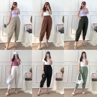 HANNA LINEN HAREM PANTS #2081 Women's pants