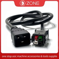 1.5M 1366I 1446 1466 1566 Extension Cord Avalon Btc Miner A1446 A1466 A1566 Power Cords
