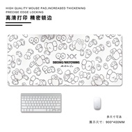 Trendy Brand KAWS Sesame Street Mouse Pad Extra Large Office Computer Keyboard Pad Learning Writing