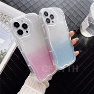 New Casing OPPO Reno10 Pro 5G Global Edition Reno 10 Pro+ Reno 8T 8Z 8 Pro Reno8 T Transparent Cream Soft Case Shockproof With Flash Gillter Card Protection Cover OPPO Reno10Pro