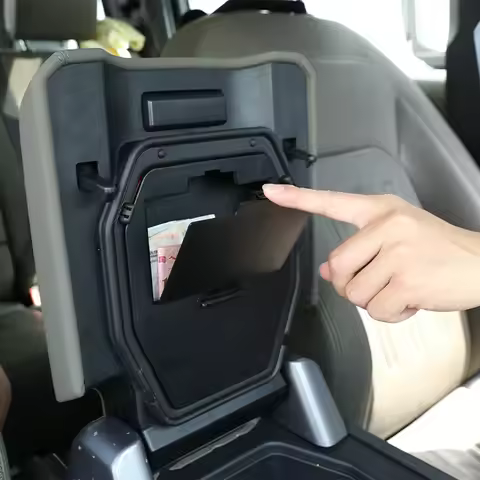 For Land Rover Defender 110 2020-2023 ABS Car Central Control Armrest Box Hidden Storage Box Privacy
