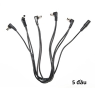 Daisy Chain Cáp Dây Nguồn DC 9V Cho Bàn Đạp Hiệu Ứng Guitar-1 Đến 10 Cách Cắm Phụ Kiện