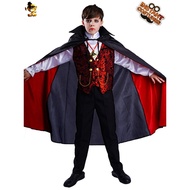 Vampire Cosplay Costume for Boys - Ideal for Halloween and Stage Shows