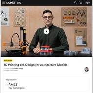 3d Print Video Course-3D Printing and Design for Architecture Models | 3d print