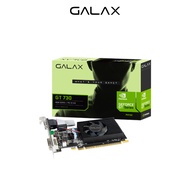 VGA (การ์ดจอ) GALAX GEFORCE GT730 LP 4GB DDR3 (BLACK)