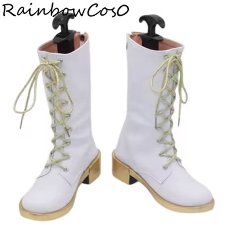 Zoey Cosplay Shoes Boots Game Anime Party Halloween RainbowCos0 W5025