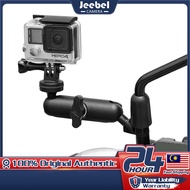 Motorcycle Camera Holder Bike Handlebar Mirror Mount Bracket Dash Cam Stand For GoPro Hero 12 Insta360 X4 X3 DJI Action Camera Accessories