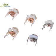 [DelicationS] 5PCS 5MM Ceramic Trimmer Capacit Adjustable Capacitor Trimmer Variable Ceramic Capacit
