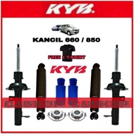 PERODUA KANCIL 660 / 850 SHOCK ABSORBER FRONT OIL AND REAR GAS KYB NEW ORIGINAL  KAYABA NEW SUSPENSION