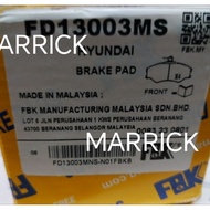 Inokom Lorimas brake pad front FBK