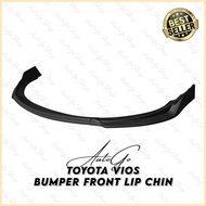 ◈ ◰ ✆ Toyota Vios 2013-2020 Bumper Front Lip Chin Body Kit (Black)