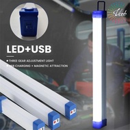 30/50/80W Led Night Light Portable Usb Rechargeable Nightlight Emergency Outdoor Lighting Camping Lamp 17/32/52cm Tube