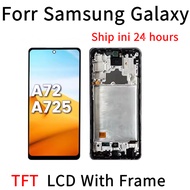 TFT For Samsung A72 Display LCD Screen With Touch Screen Digitizer Assembly for Galaxy A72 4G A725F 