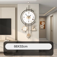Minimalist Nordic Series Wall Clock New Hot Sale Home Living Room Simple and Fashion Mute Creative V
