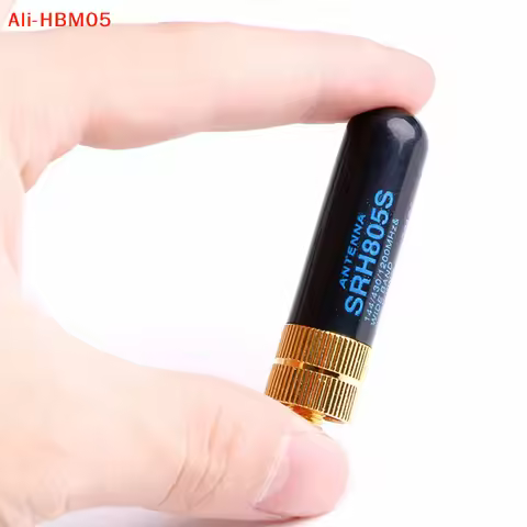 (HB05)1pc Mini Walkie Talkie Antenna SRH-805S 5CM SMA-F Female Dual 50OHM For UV-5R BF-888S Radio SR