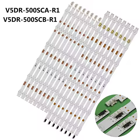 NEW 6+7LED For 50" TV UE50JU6850U UN50JS7200G V5DR-500SC UA50JS7200K UE50JS7200U UE50JU6872U BN96-38